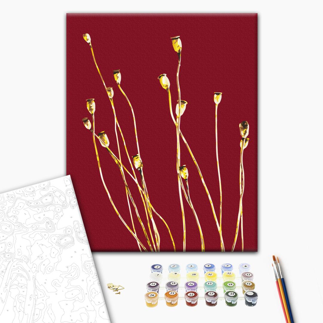 Paint by numbers Golden field poppies © Halyna Vitiuk - Image 3