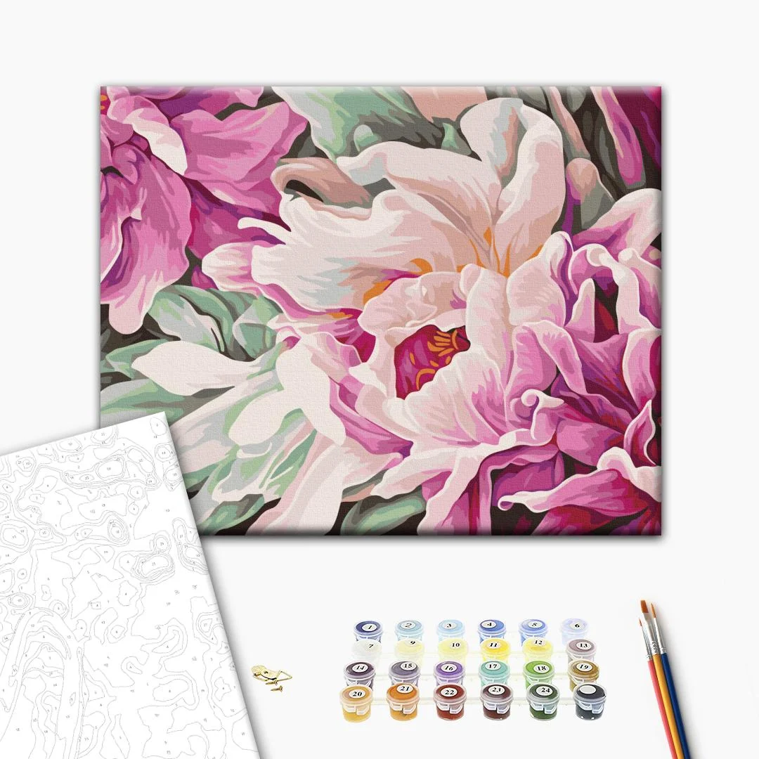 Paint by numbers In the rhythm of flowers © Anastasia Alyokhina - Image 3