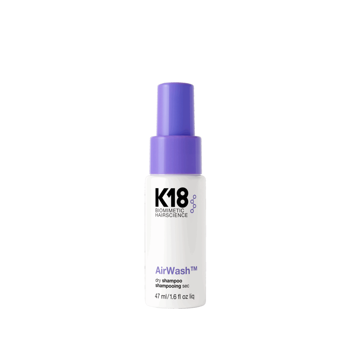 K18 AirWash™ dry shampoo 47ml
