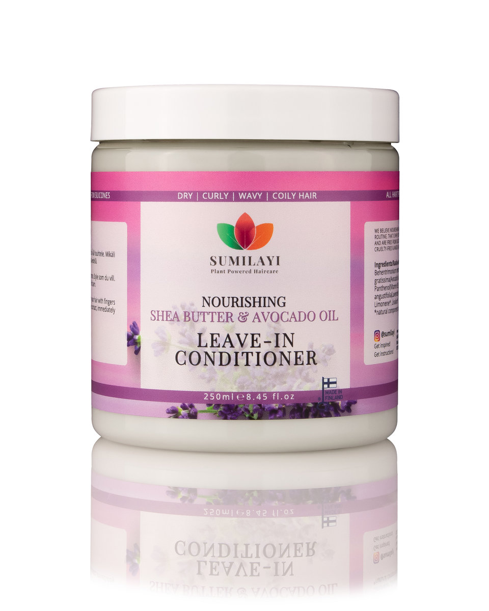3 in 1 Nourishing Shea Butter & Avocado Oil Leave‑in Conditioner – 250 ml