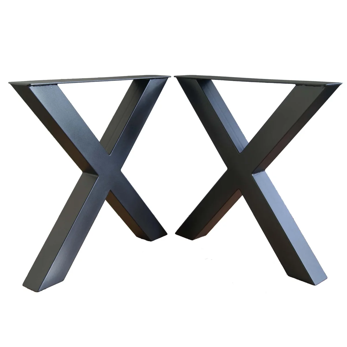 Metallinen Pöydänjalka X 72cm 2kpl 8x8