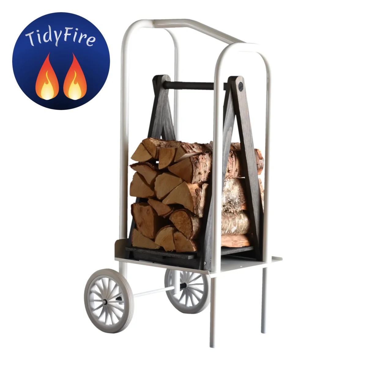 TidyFire WoodCart - RAPUT KULKEVA KLAPITELINE: Helmi