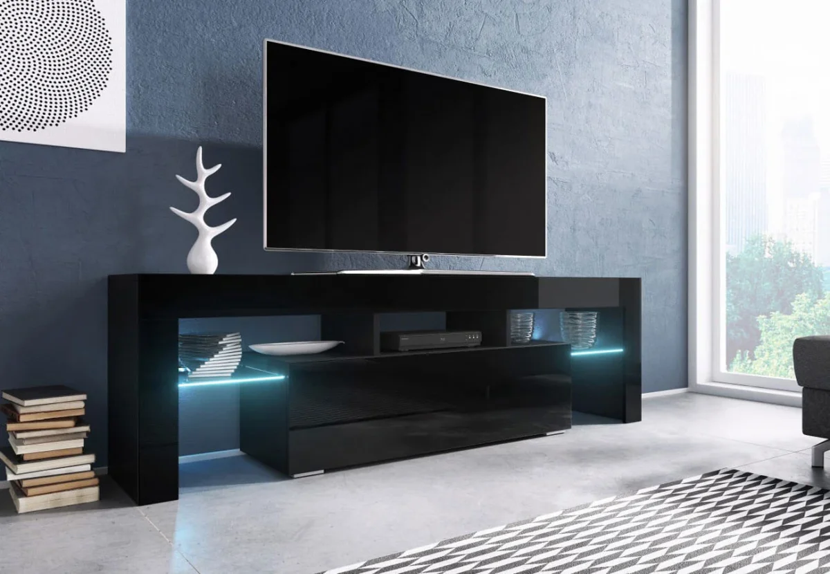 Tv-taso Mika Led 138cm Musta