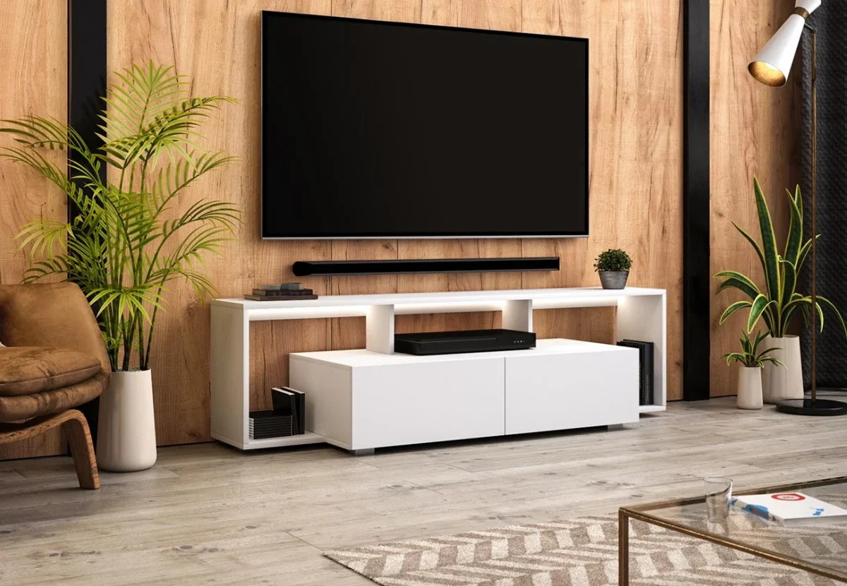 Tv-taso Renn Valkoinen 150cm