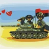 Paint by numbers Dogs of the Armed Forces of Ukraine ©Tanya Gavryliv (Gavrik)