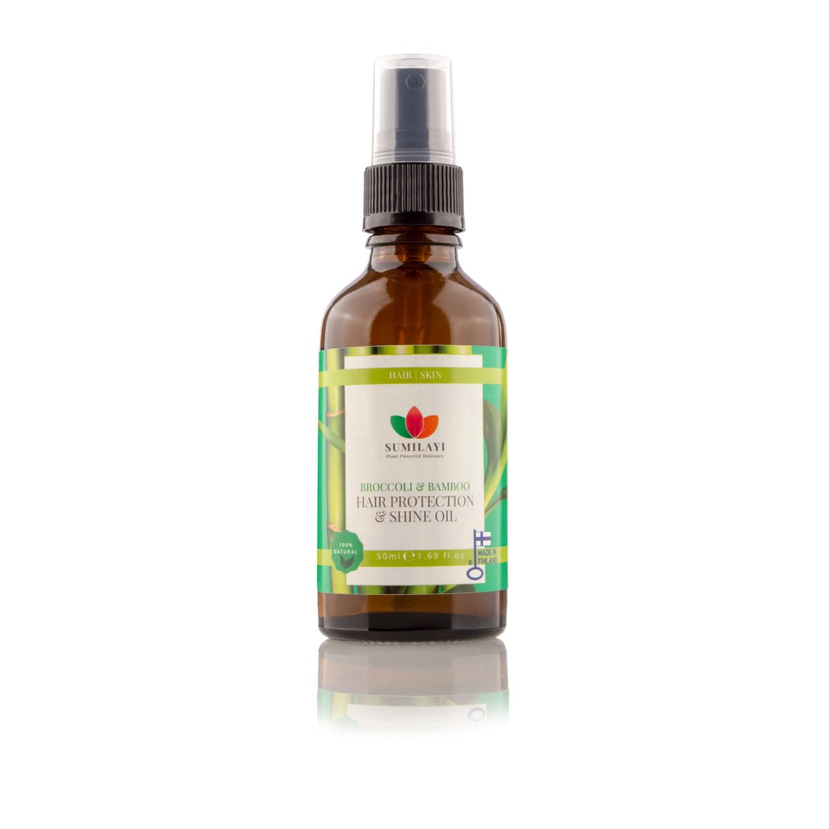 Suojaa ja kiiltoa Broccoli & Bamboo Oil 50ml